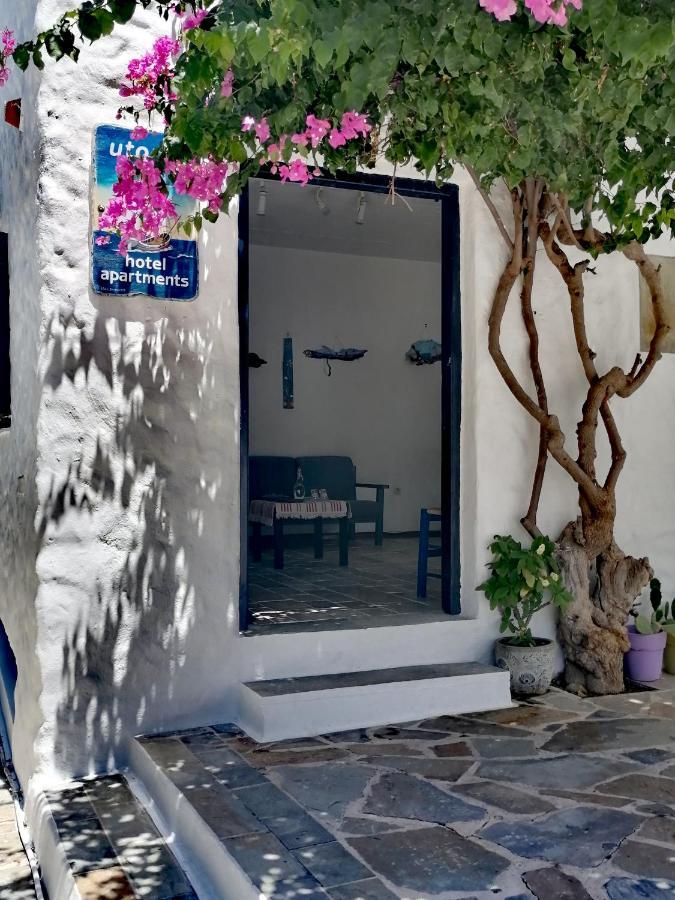 Utopia Hotel Apartments Agia Marina  Dış mekan fotoğraf
