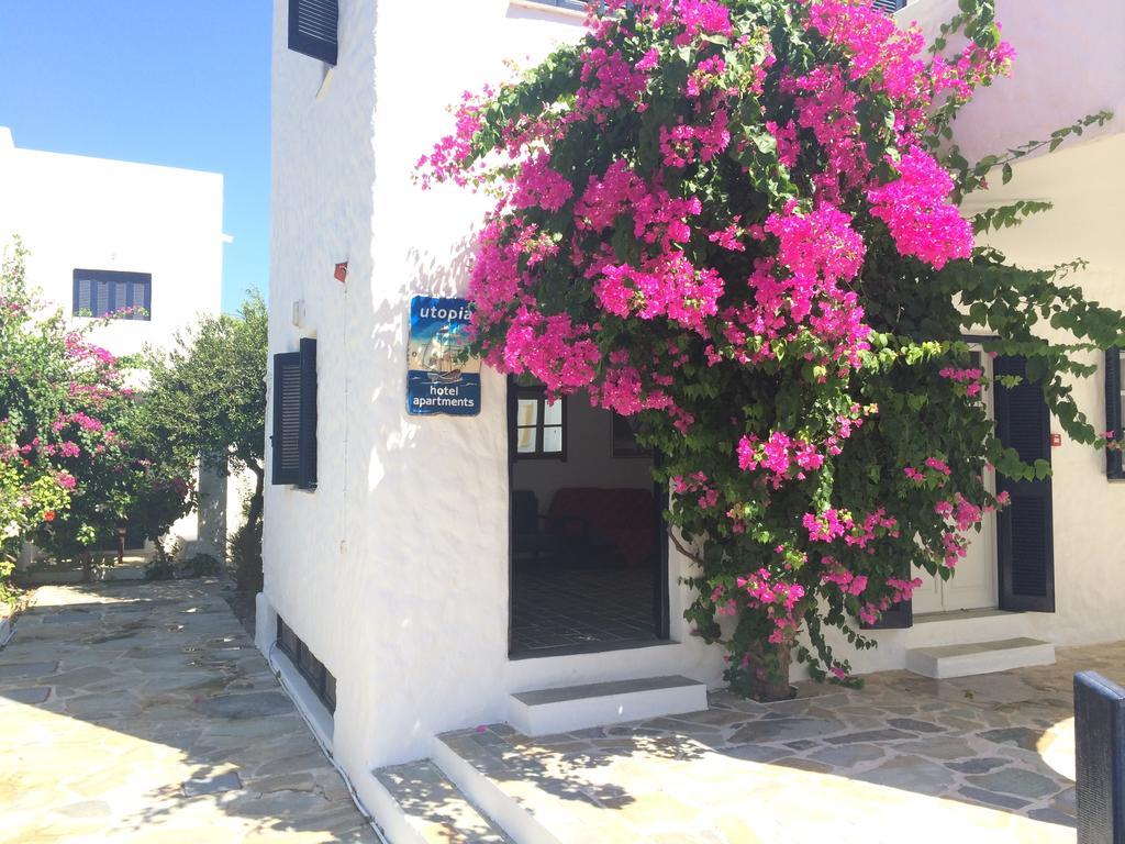 Utopia Hotel Apartments Agia Marina  Dış mekan fotoğraf
